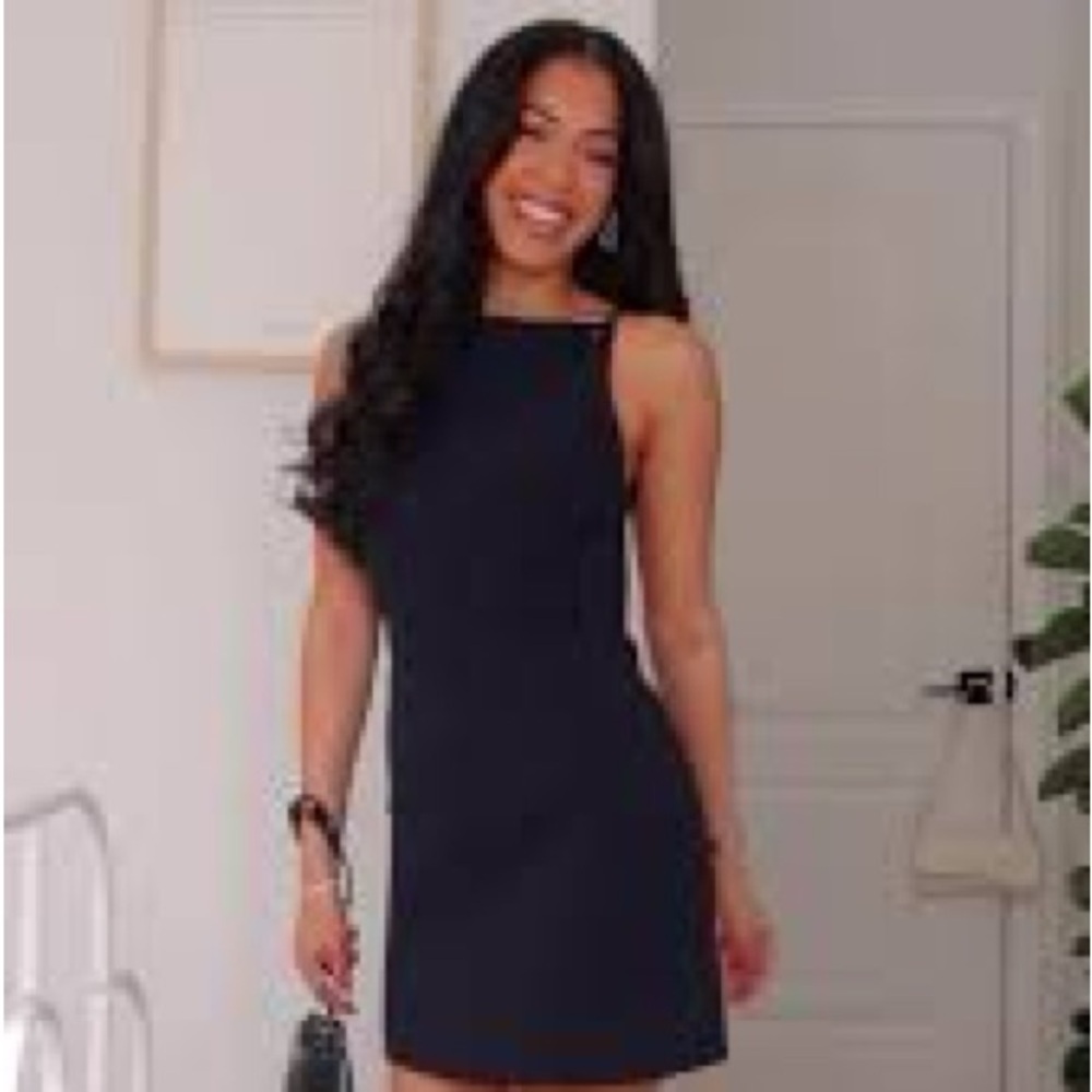 Zara Dark Blue Mini Dress